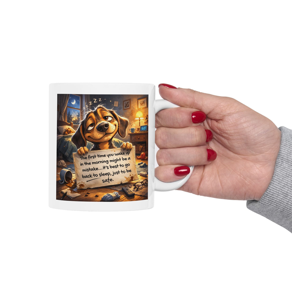 Animal Mug - The First Time You Wake Up
