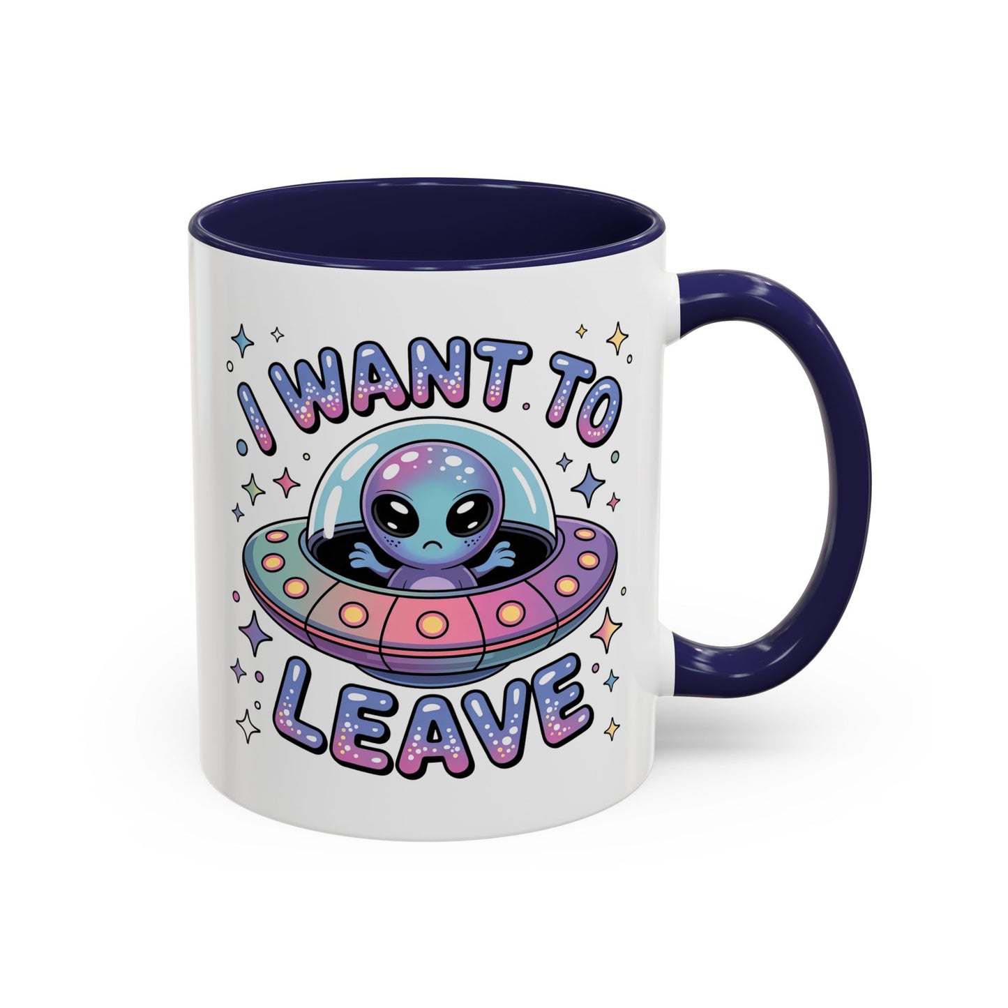 Alien Mug - I Want To Leave