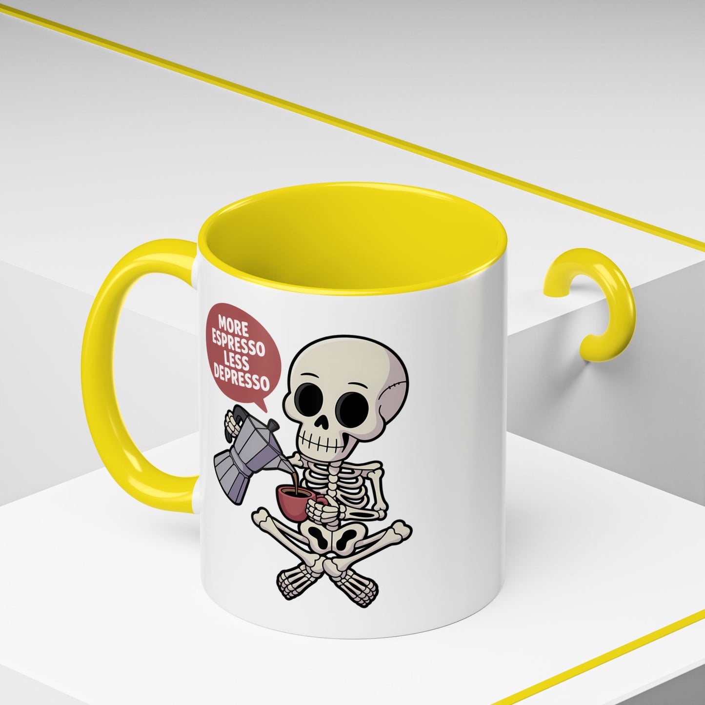 Halloween Mug - More Espresso Less Depresso