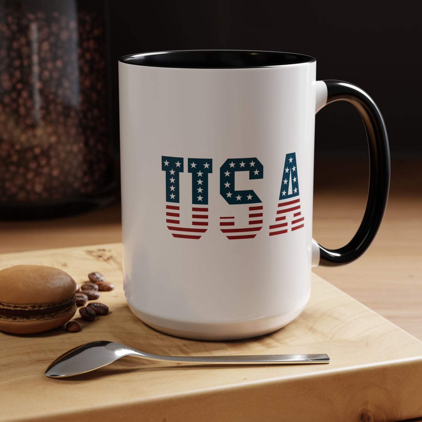 4th of July Mug - USA American Flag