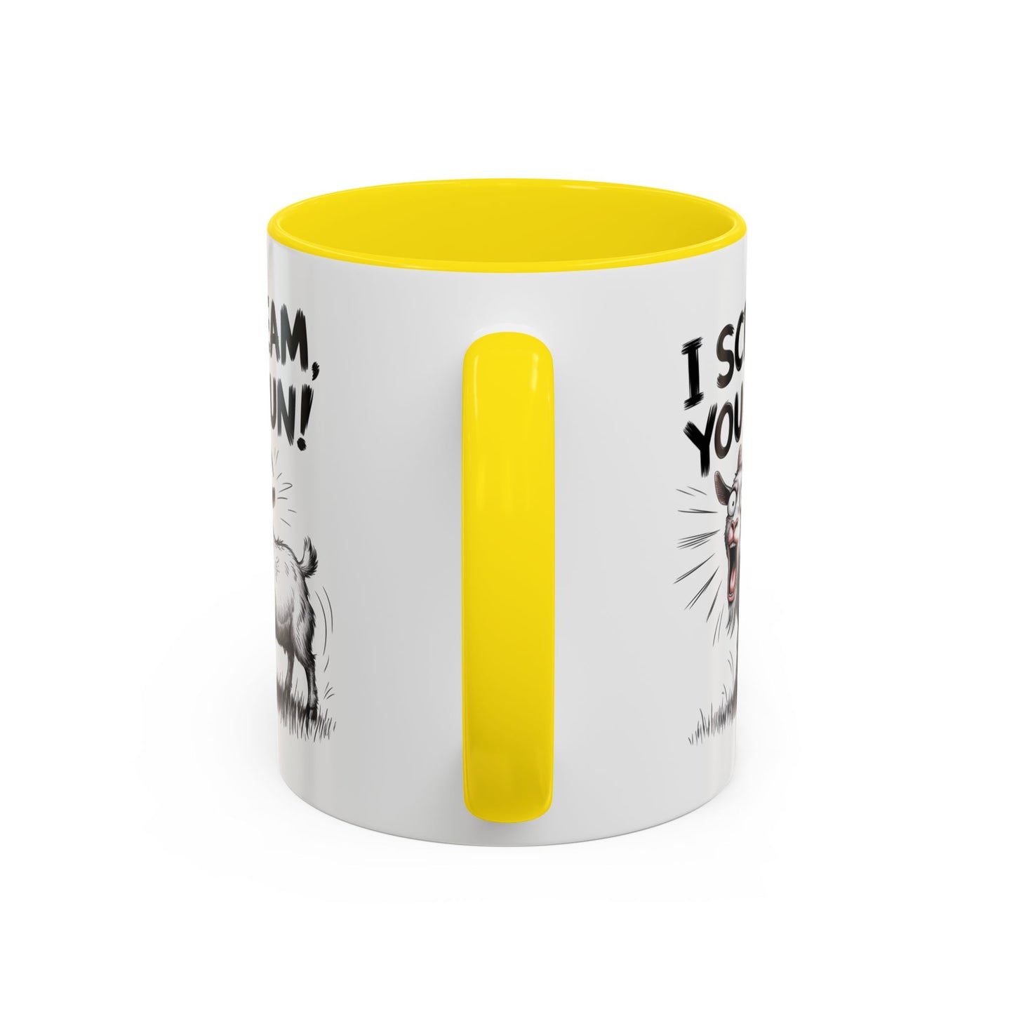 Humor Mug - I Scream, You Run