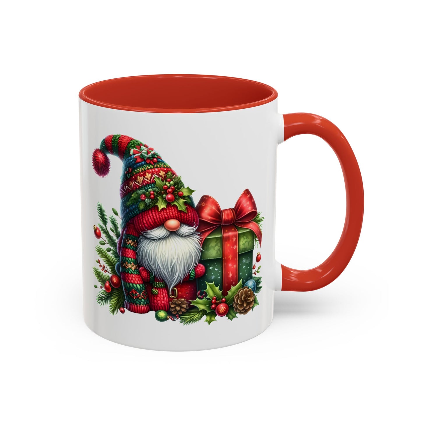 Christmas Mug - Gnome and Present