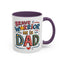 Father's Day Mug - Dad Brave Warrior