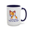Humor Mug - Talk To The Fluff