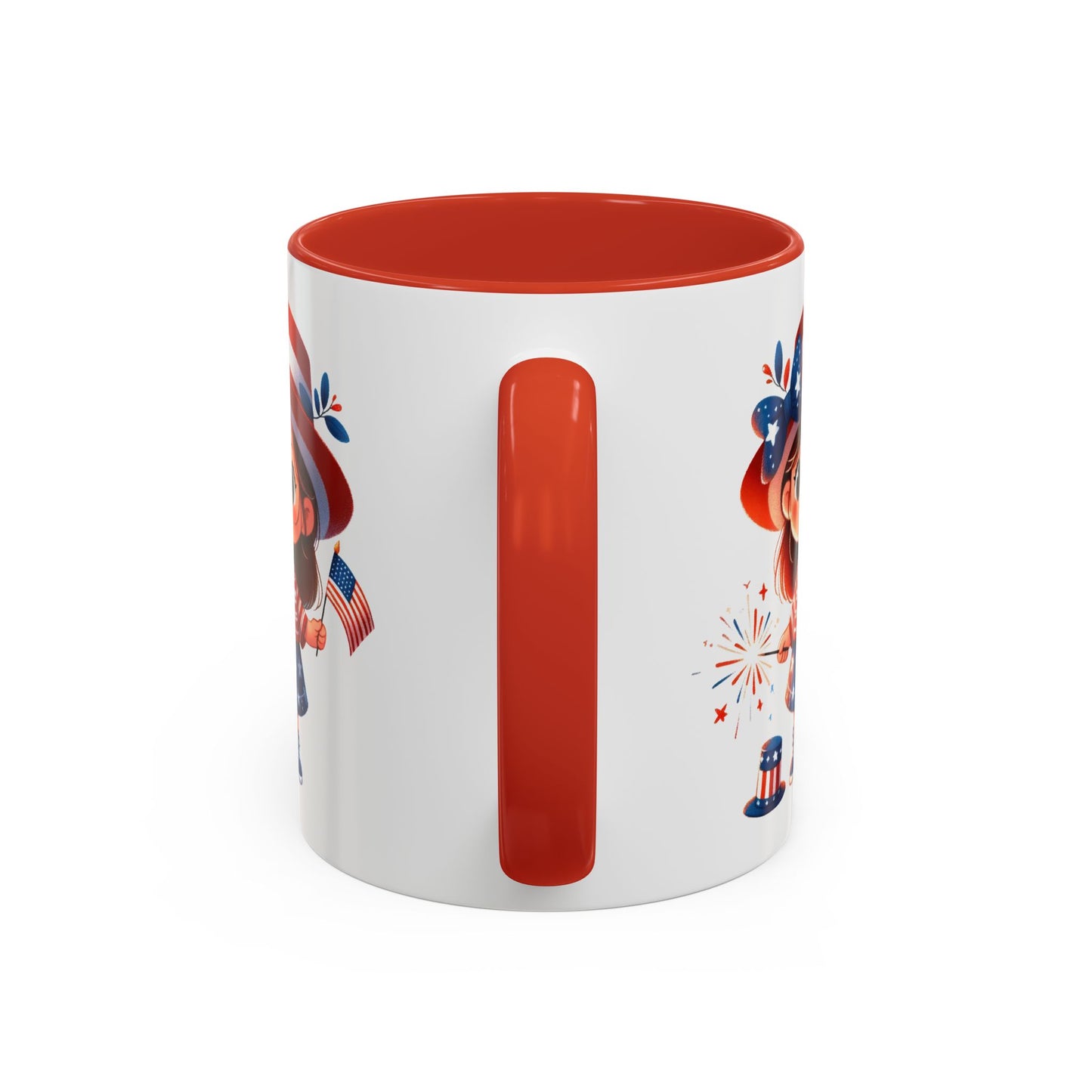 4th of July - American Girl Flag