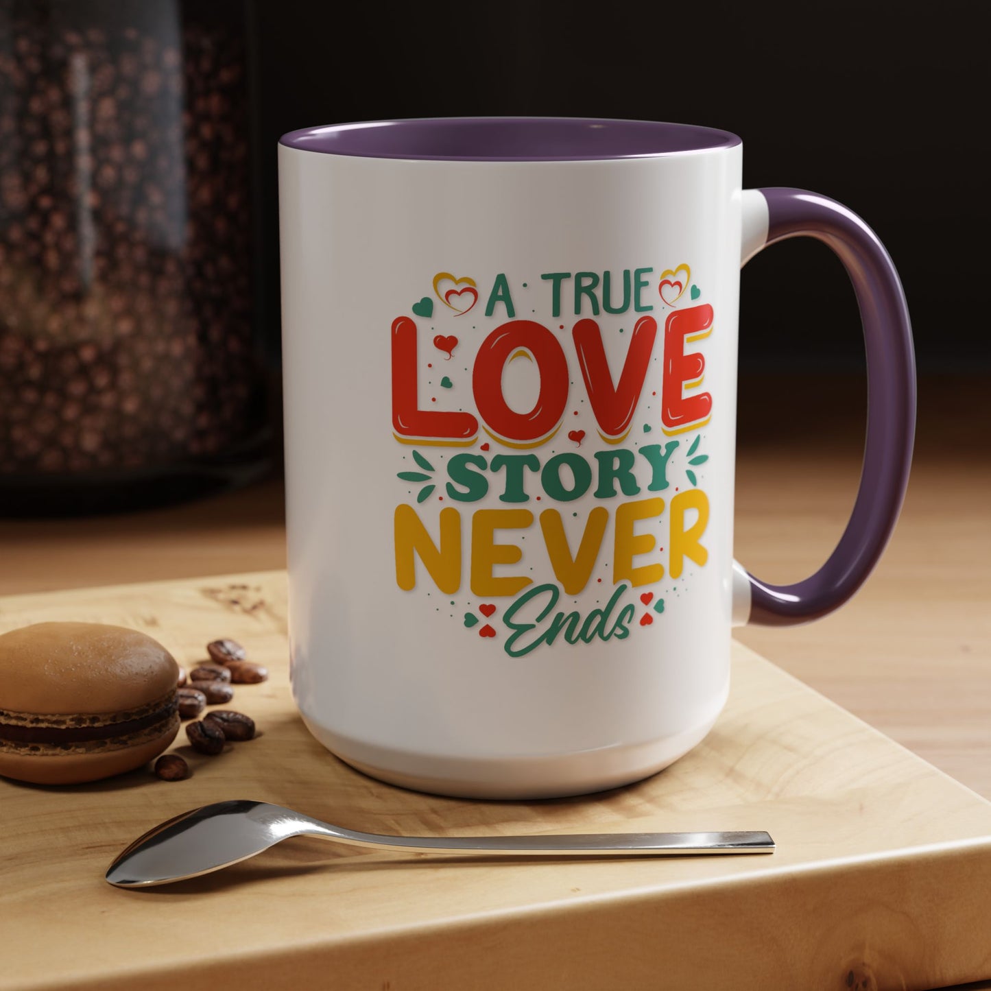 Anniversary Mug - A true Love Story Never Ends