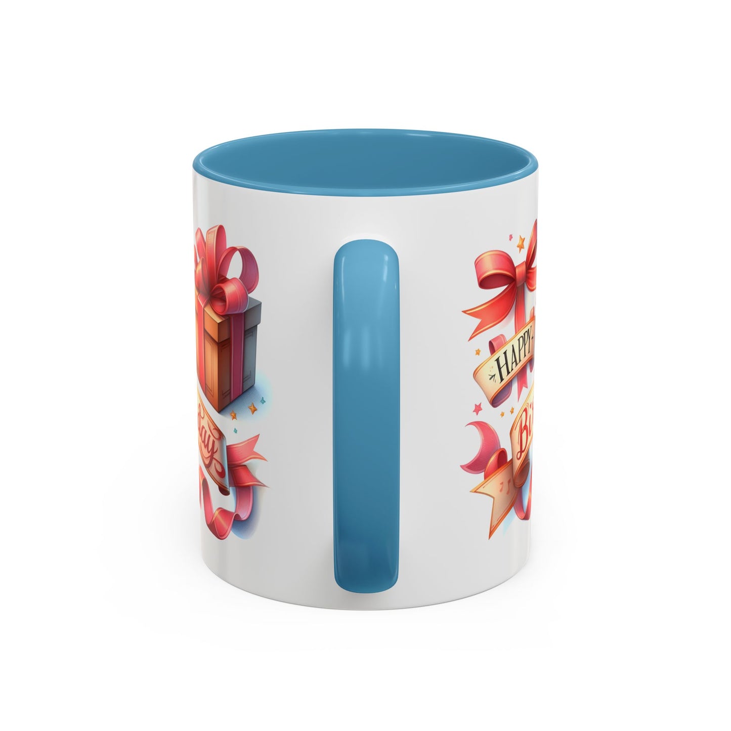 Birthday Mug - Present Ribbon