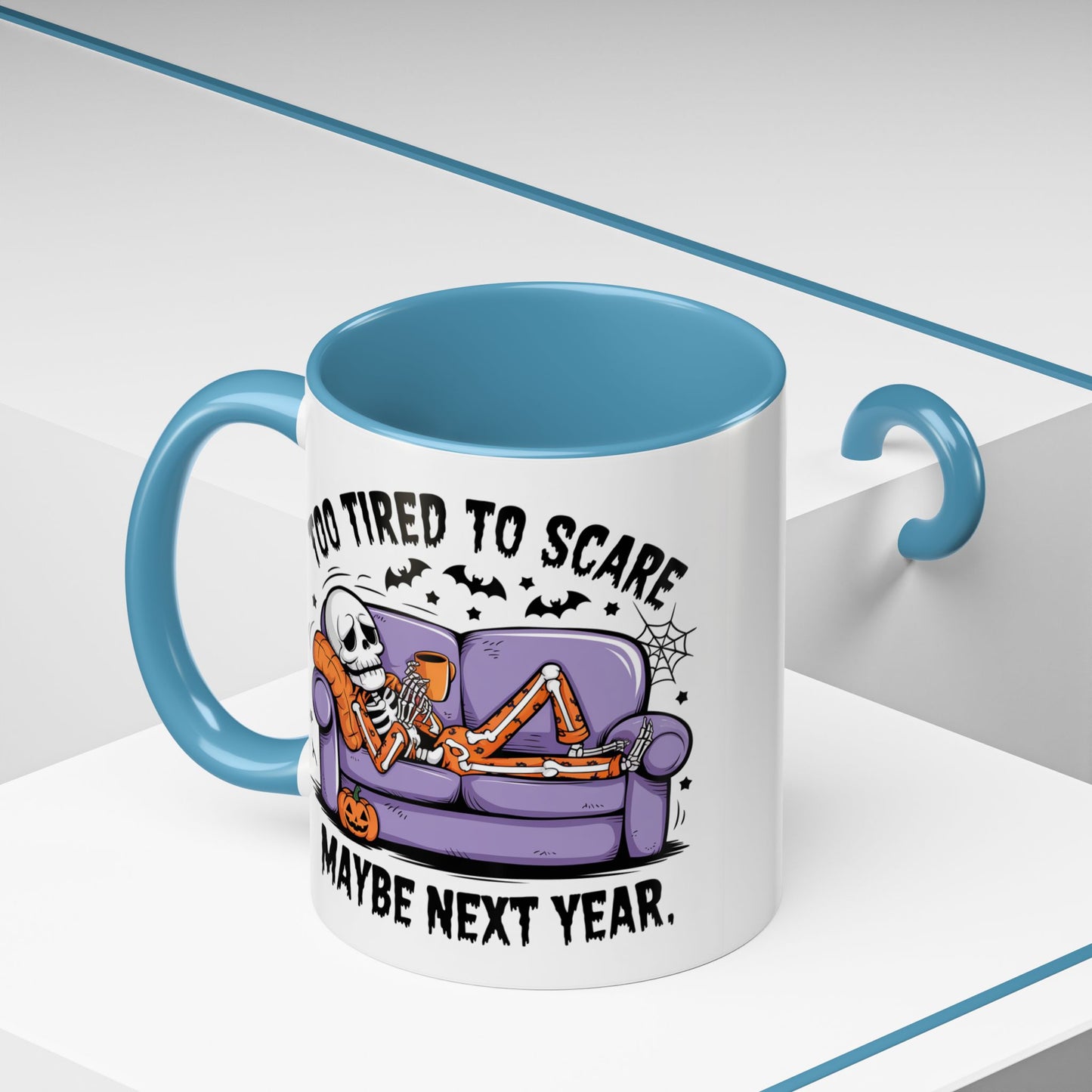 Halloween Mug - Too Tired To Scare