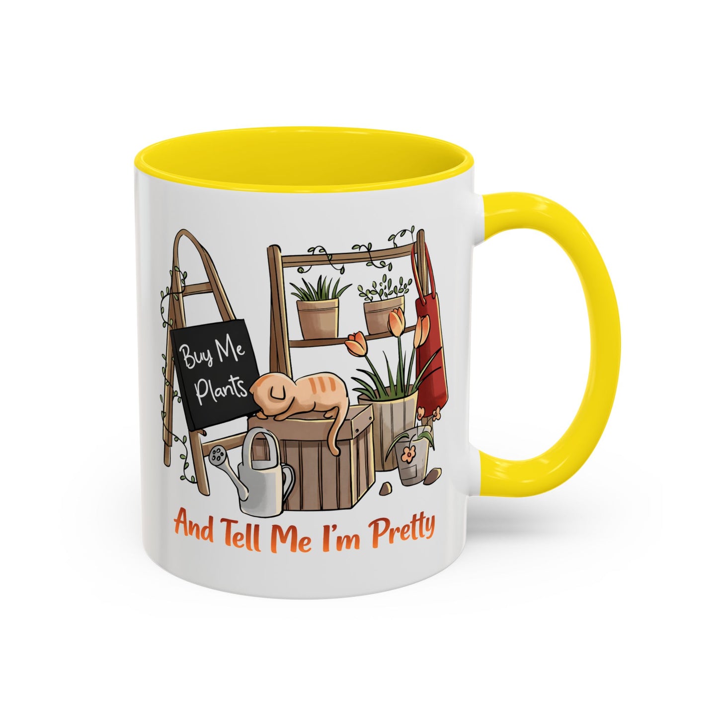 Humor Mug - Buy Me Plants