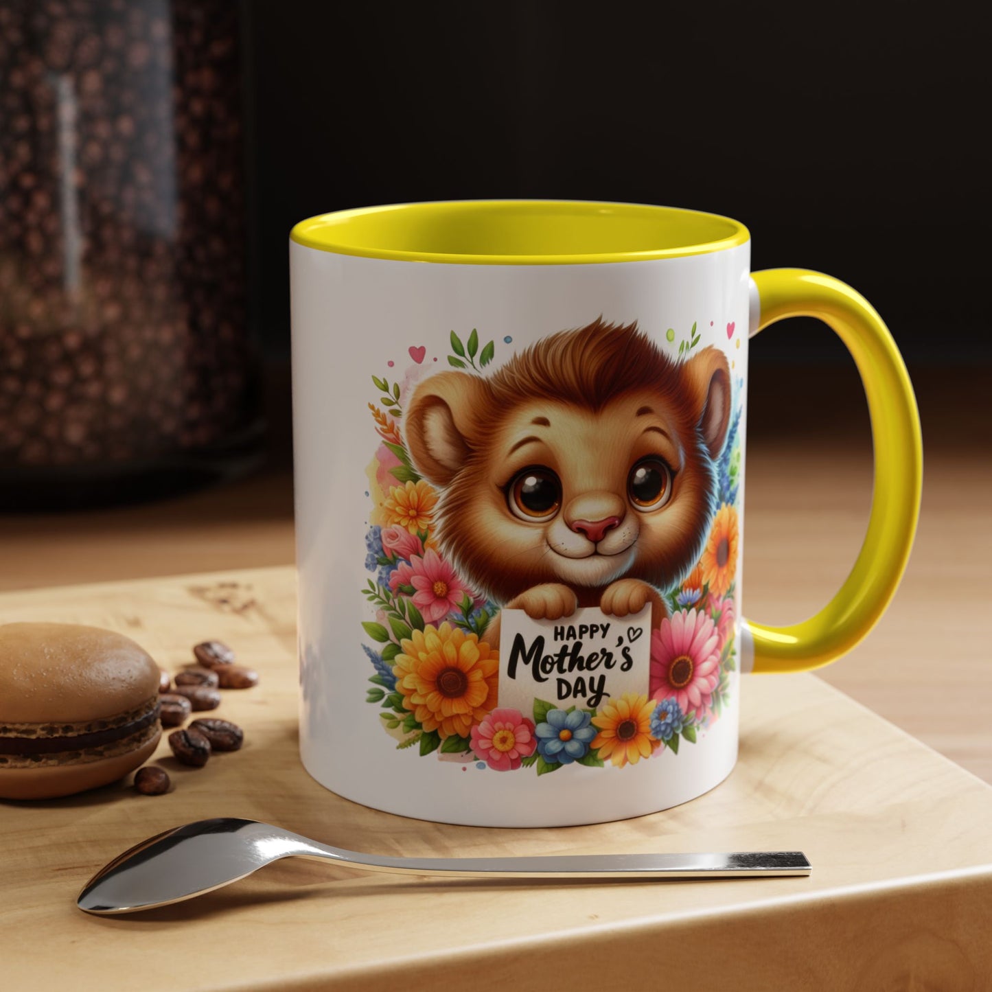 Mother's Day Mug - Happy Mother's Day Lion
