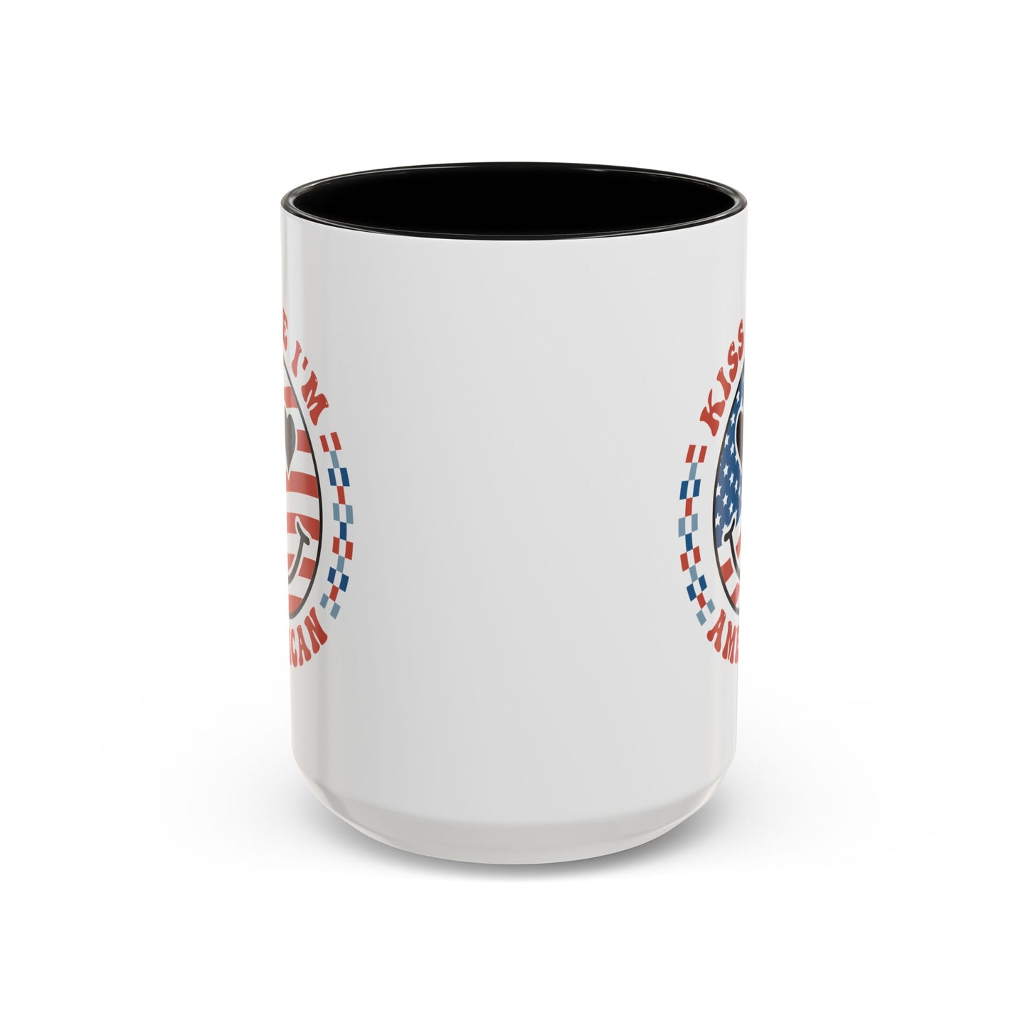 4th of July Mug - Kiss Me I'm American