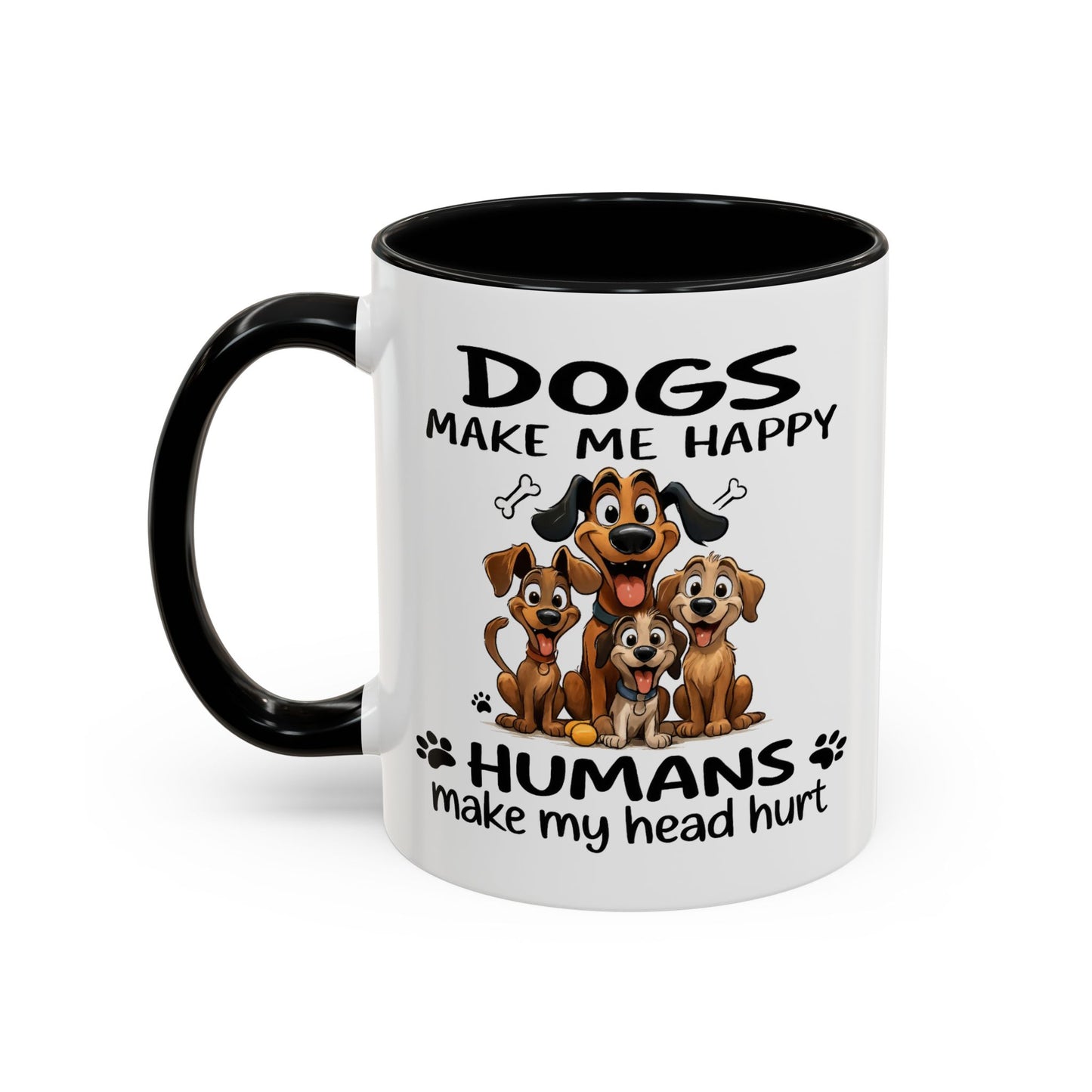 Animal Mug - Dogs Make Me Happy