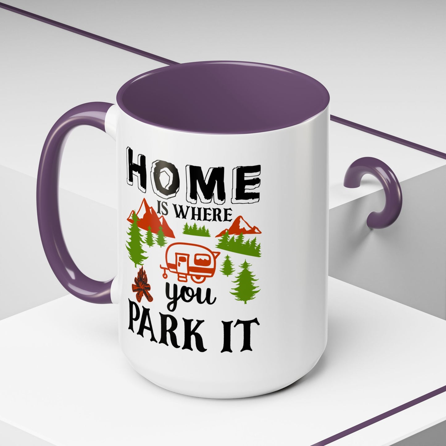 Adventure Mug - Home Is Where You Park It