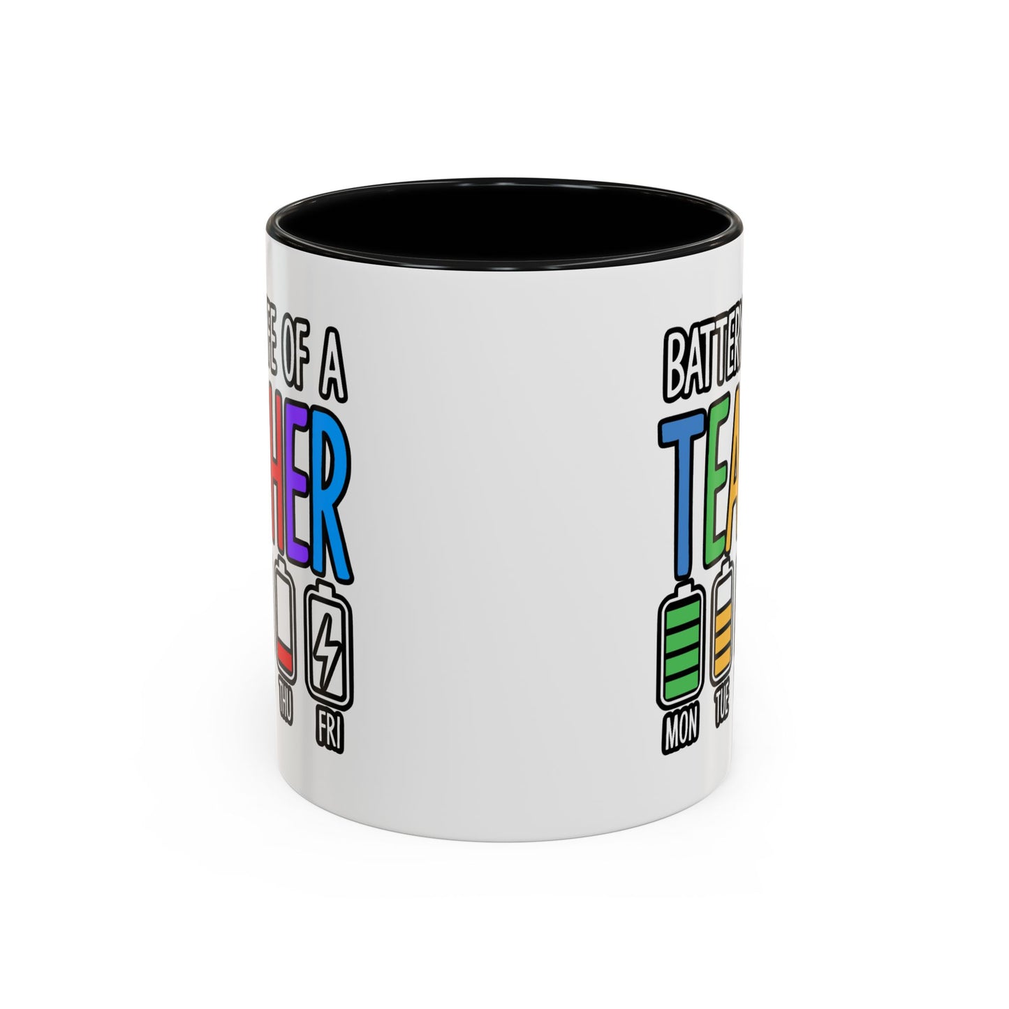 Office Mug - Battery Life of a Teacher