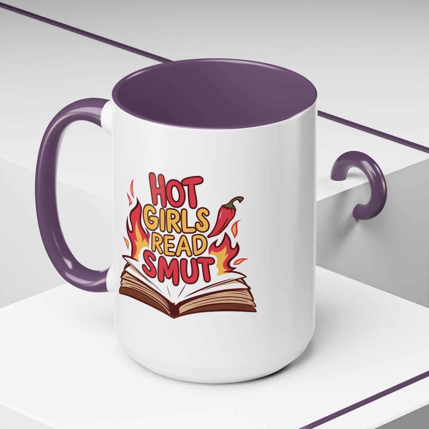 Adult Mug - Hot Girls Read Smut
