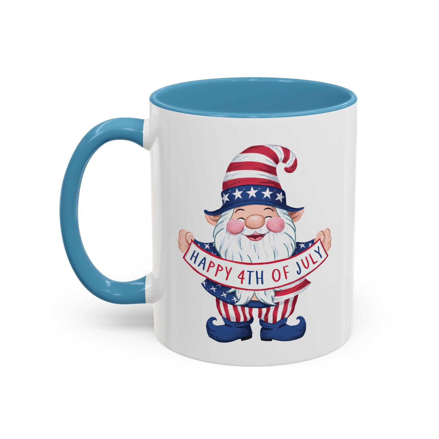 4th of July Mug - American Gnome 13