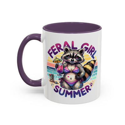 Humor Mug - Feral Girl Summer