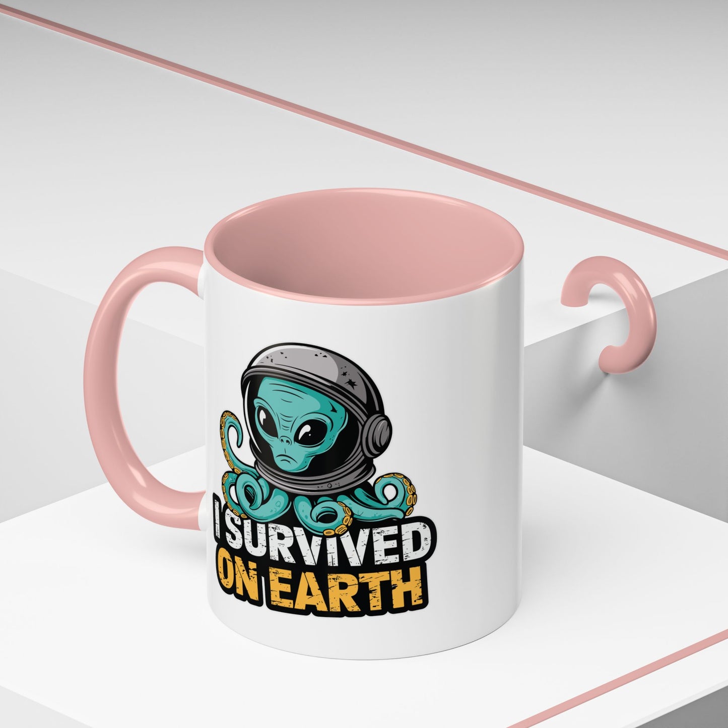 Alien Mug - I Survived On Earth
