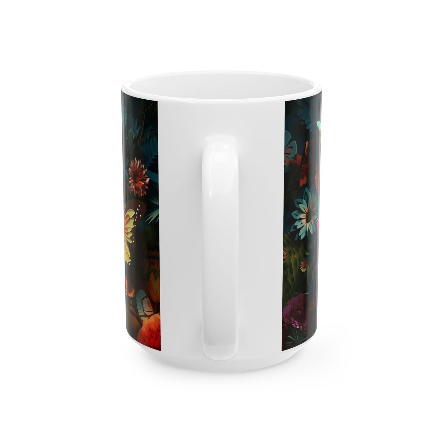 Artistic Mug - Colorful Butterflies 4
