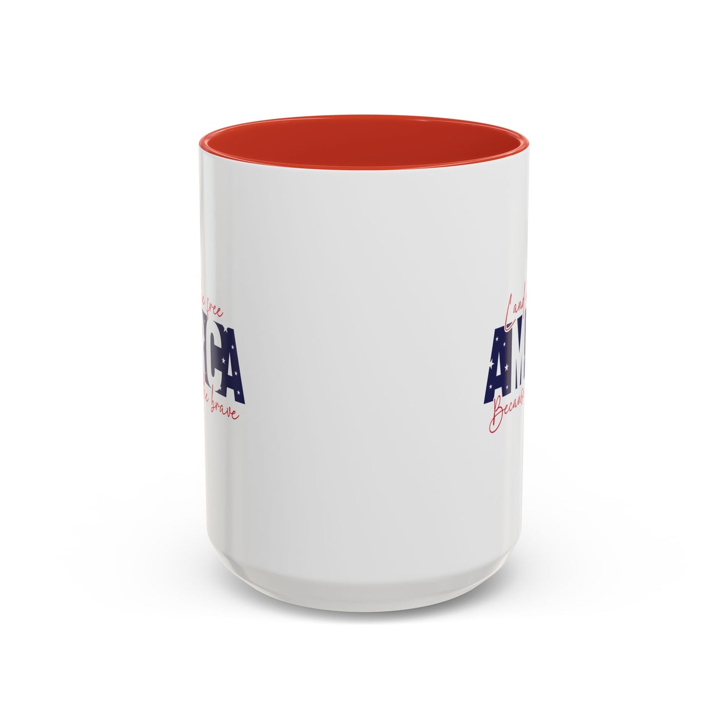 4th of July Mug - American Land of the Free Stars