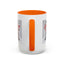 Christmas Mug - Merry Christmas Red Text Puppy Red Top
