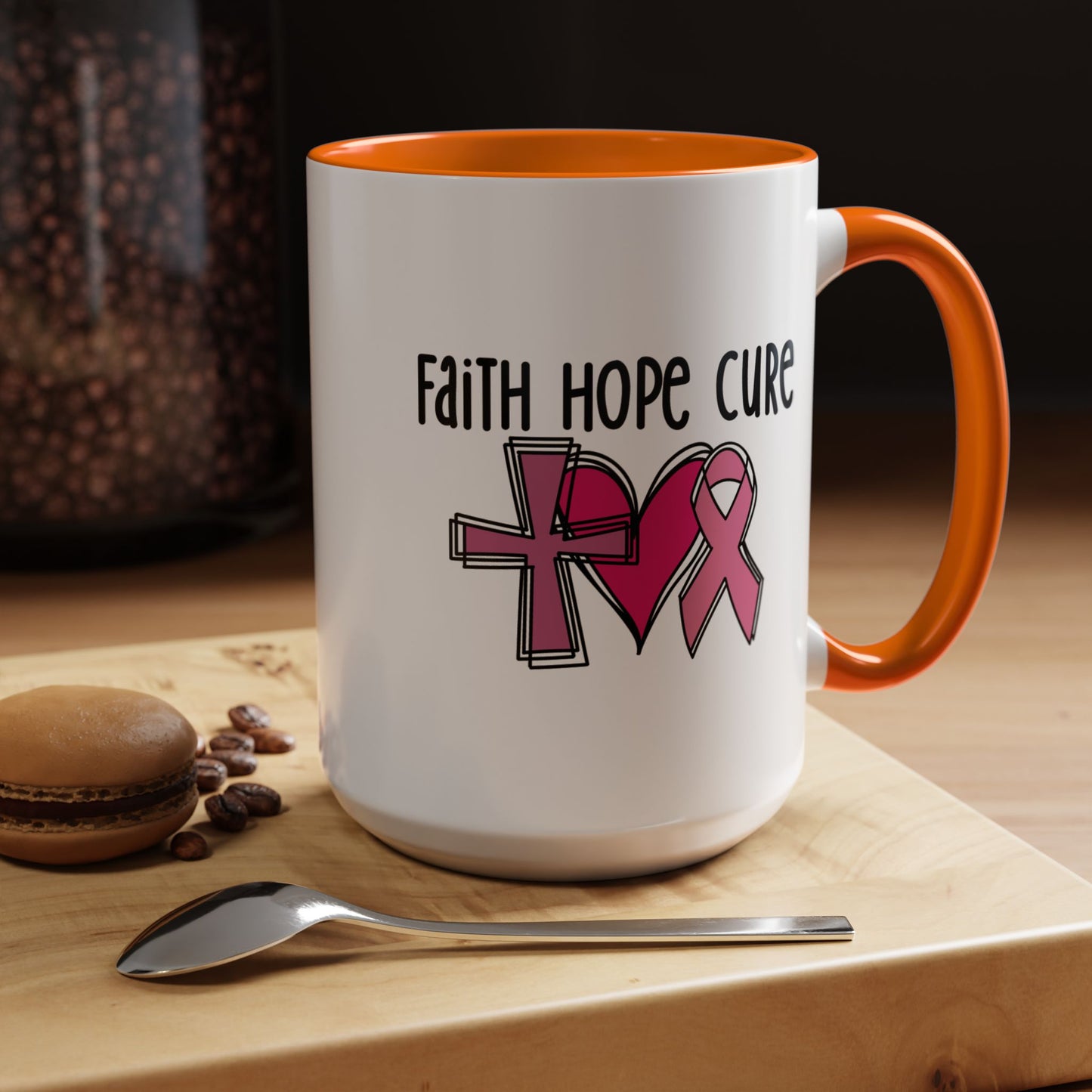 Support Mug - Faith Hope Cure