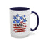 4th of July Mug - Stars & Stripes America