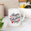 Valentine's Day Mug - Happy Calligraphy Text