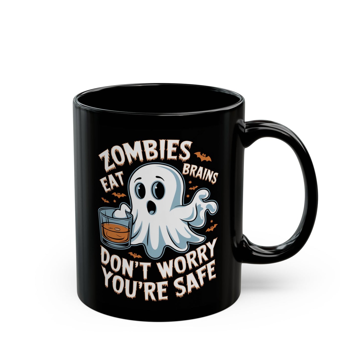 Halloween Mug - Zombies Eat Brains