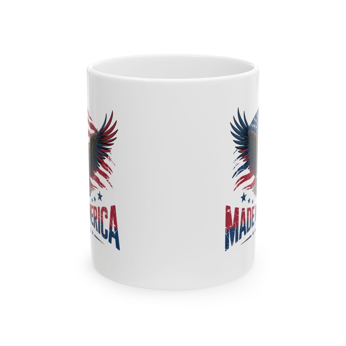 4th of July Mug - Made in America Eagle