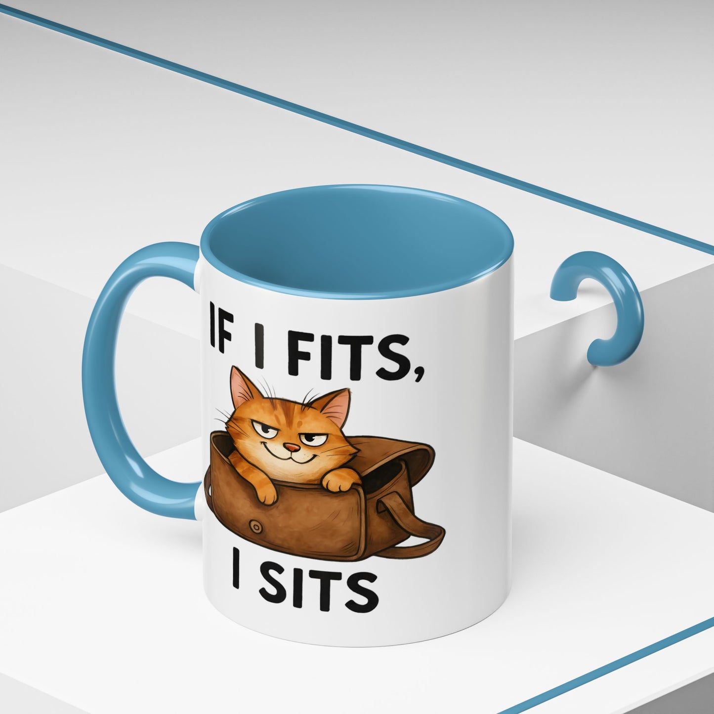 Animal Mug - If I Fits I Sits