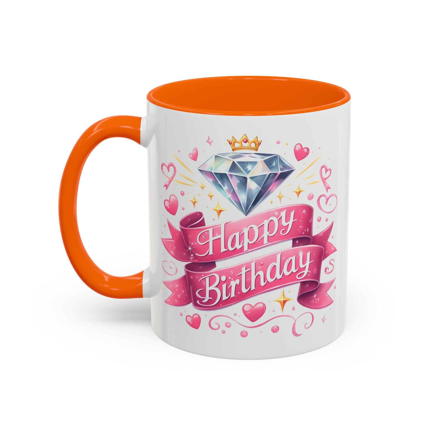 Birthday Mug - Diamond Crown