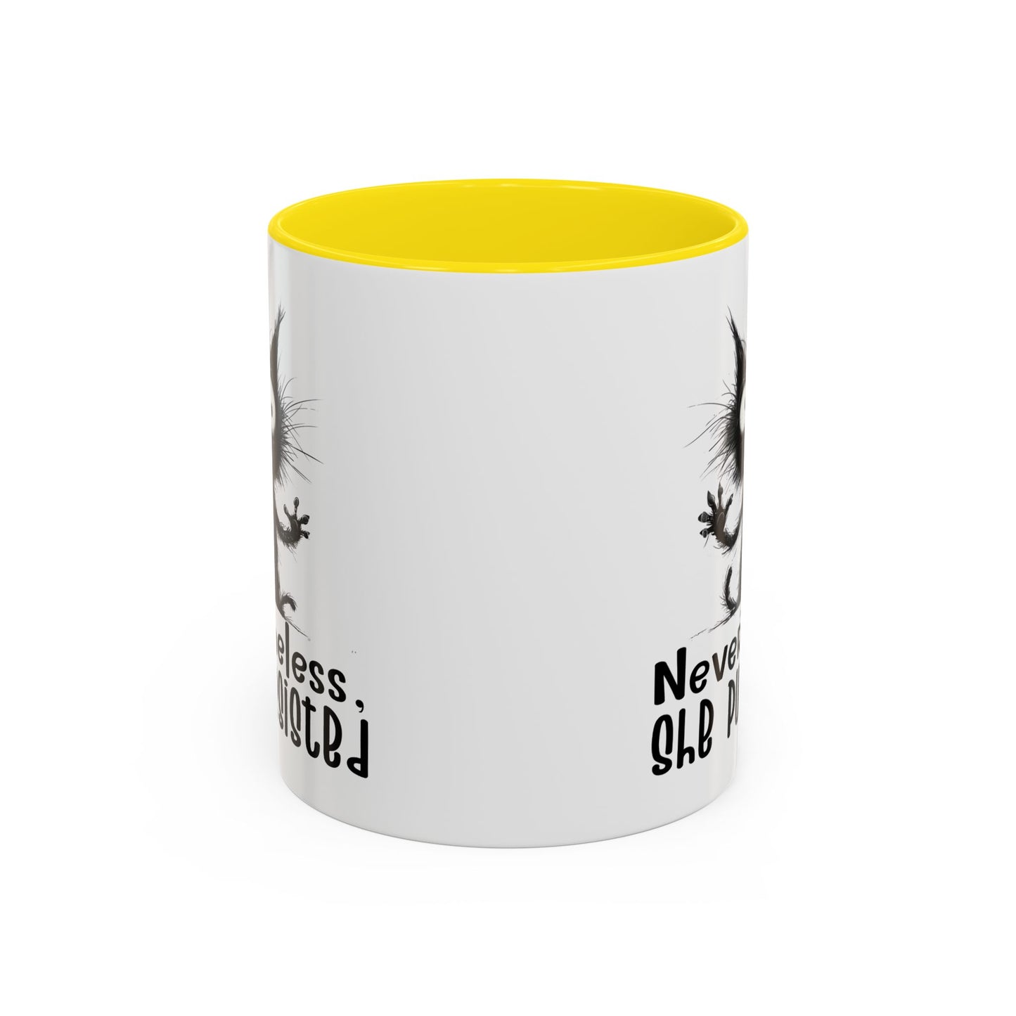 Animal Mug - Nevertheless, She Purrsisted