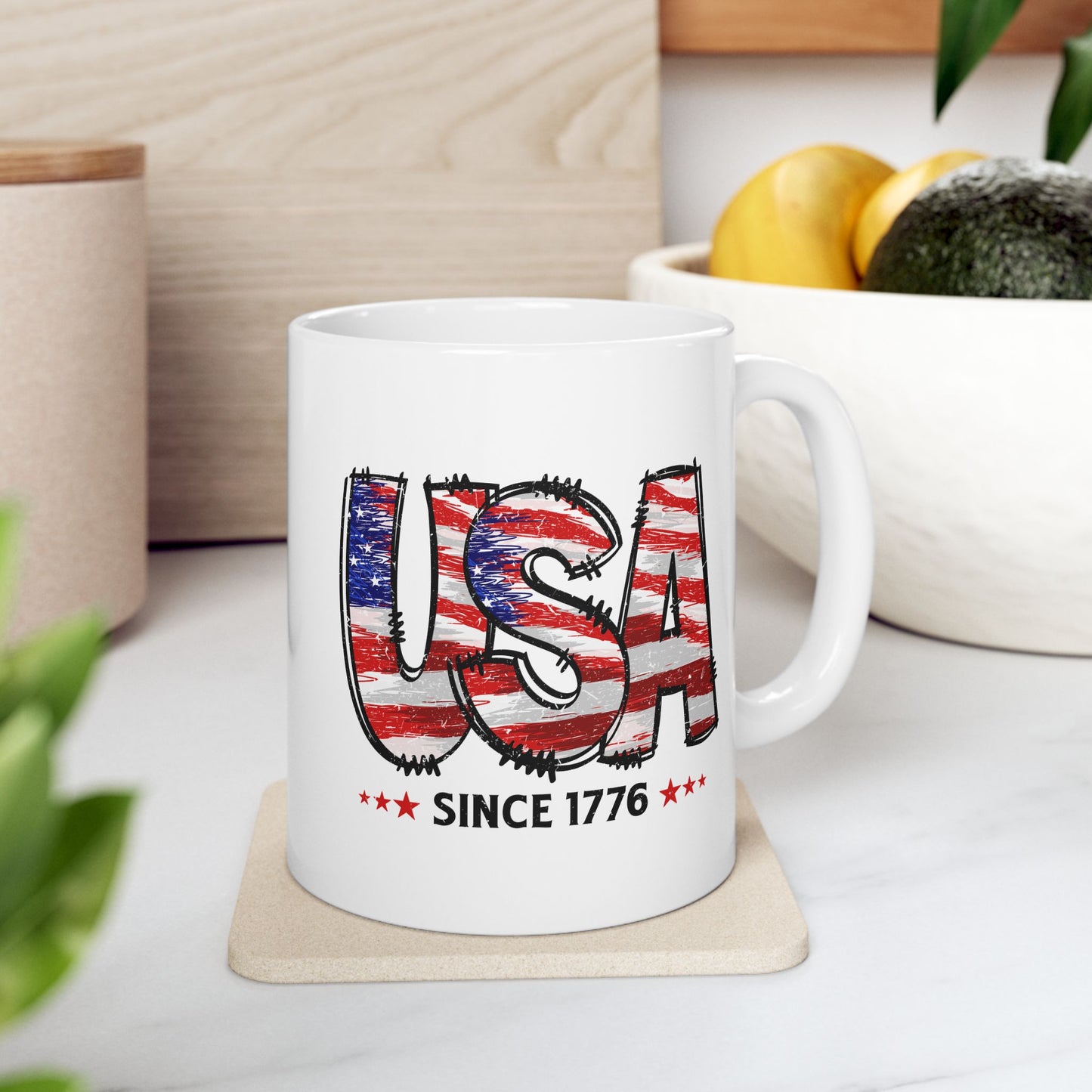 4th of July Mug - USA Since 1776
