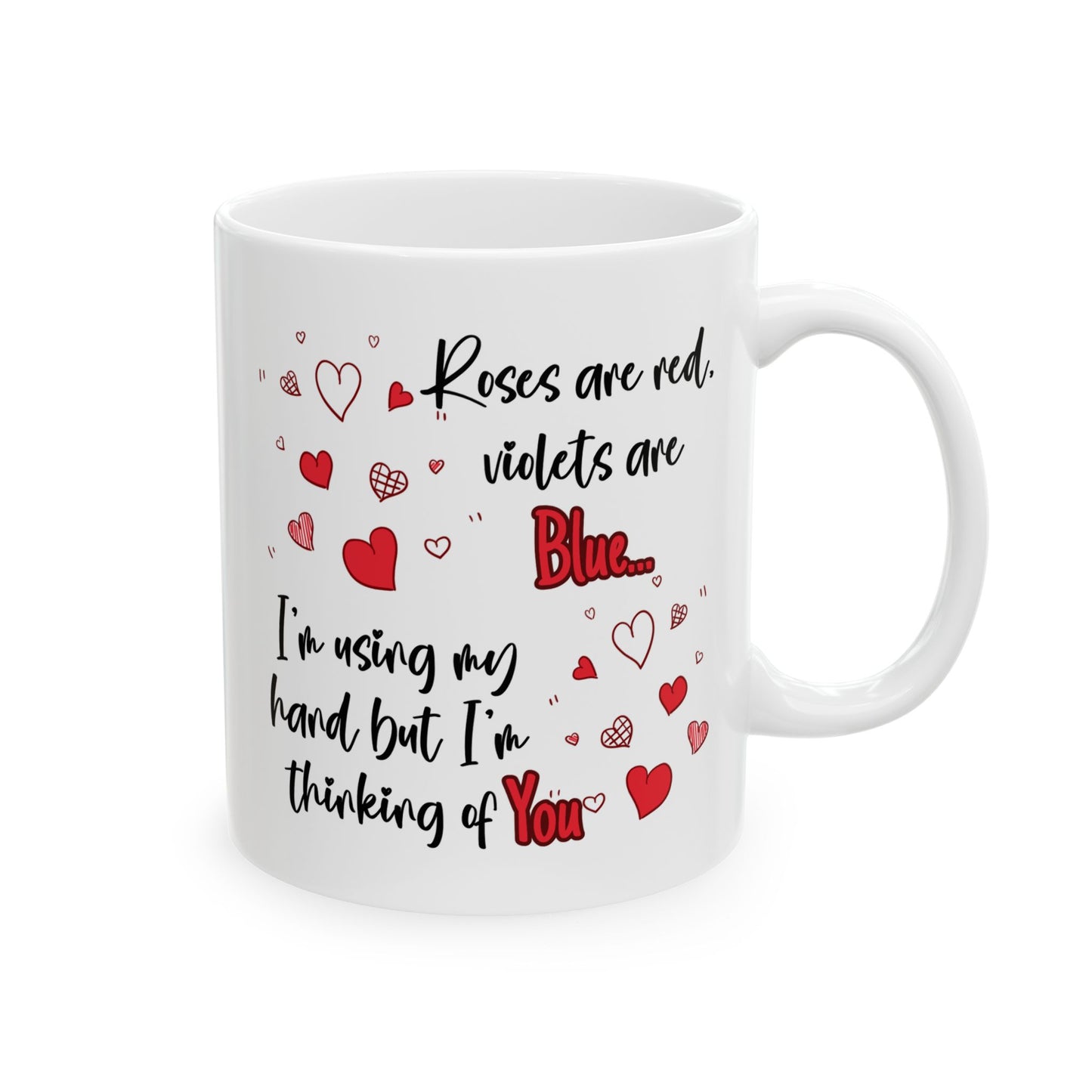 Adult Mug - Roses Are Red Violets Are Blue
