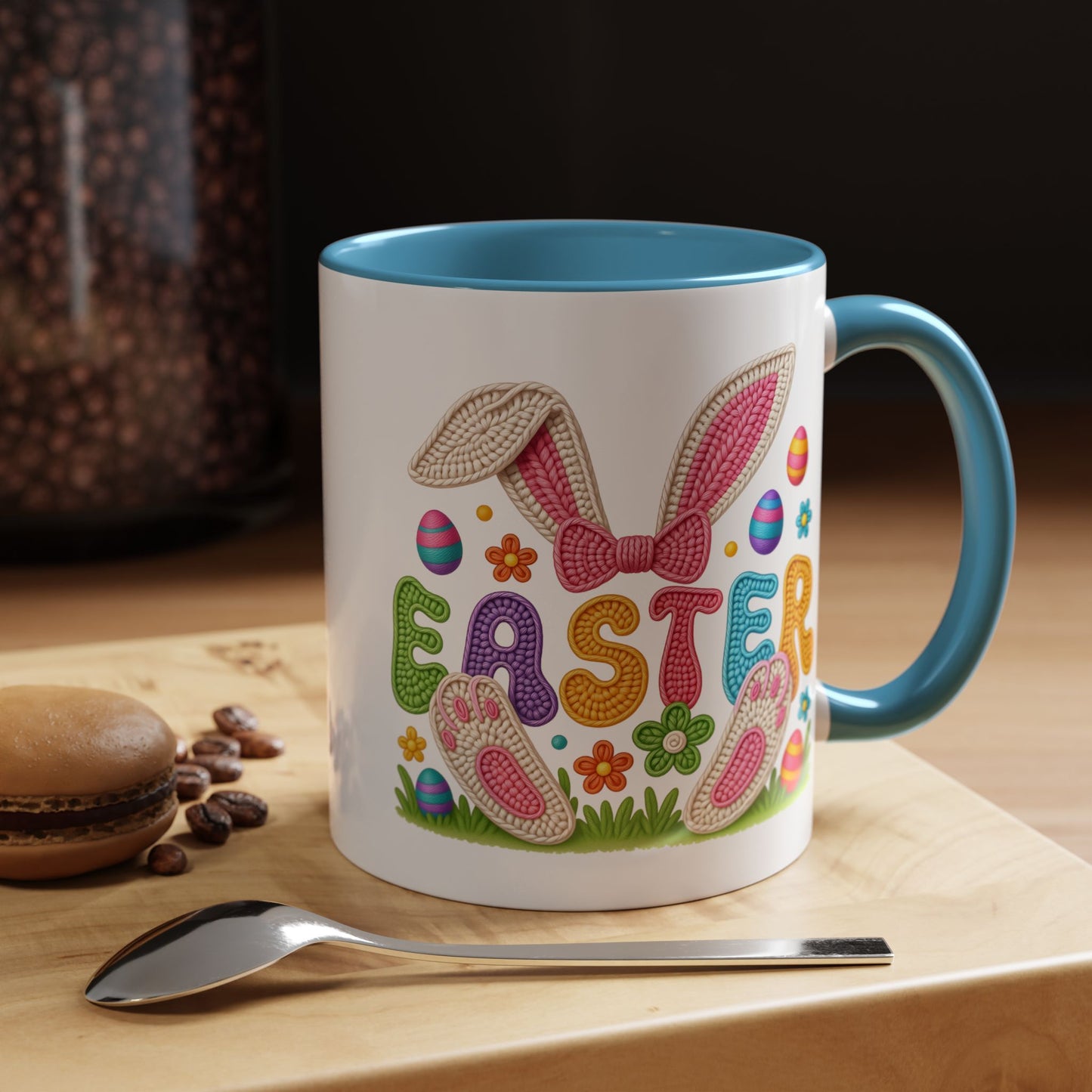 Easter Mug - Yarn Easter Bunny