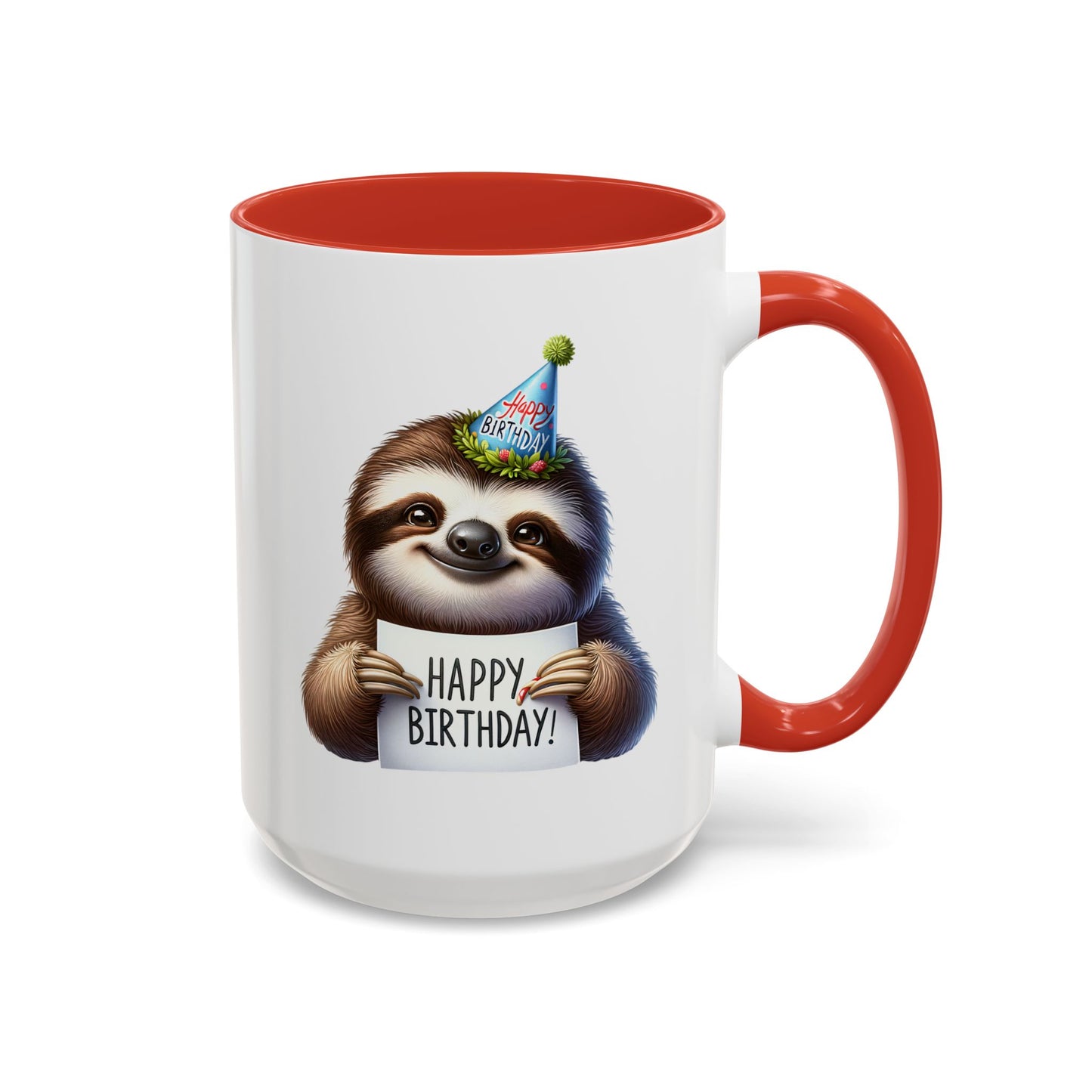 Birthday Mug - Sloth Clipart
