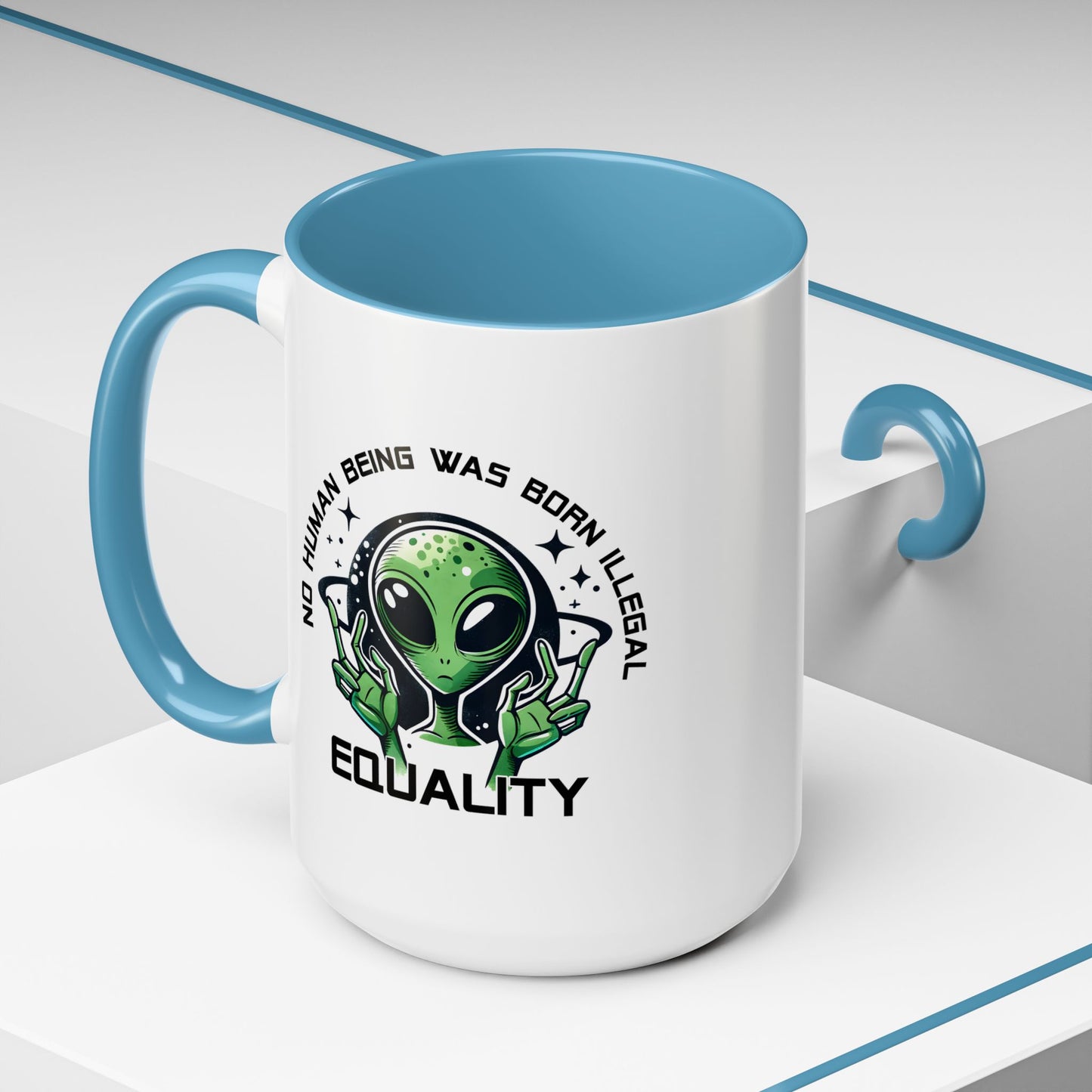 Alien Mug - No Human Being