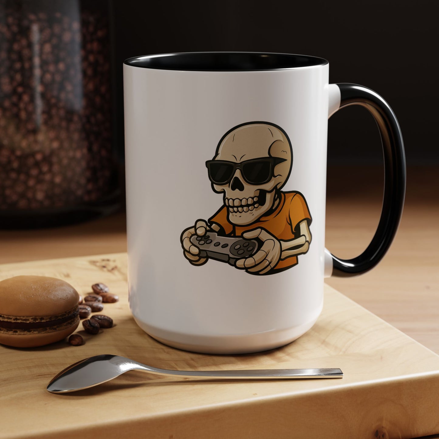 Halloween Mug - Gaming Skeleton