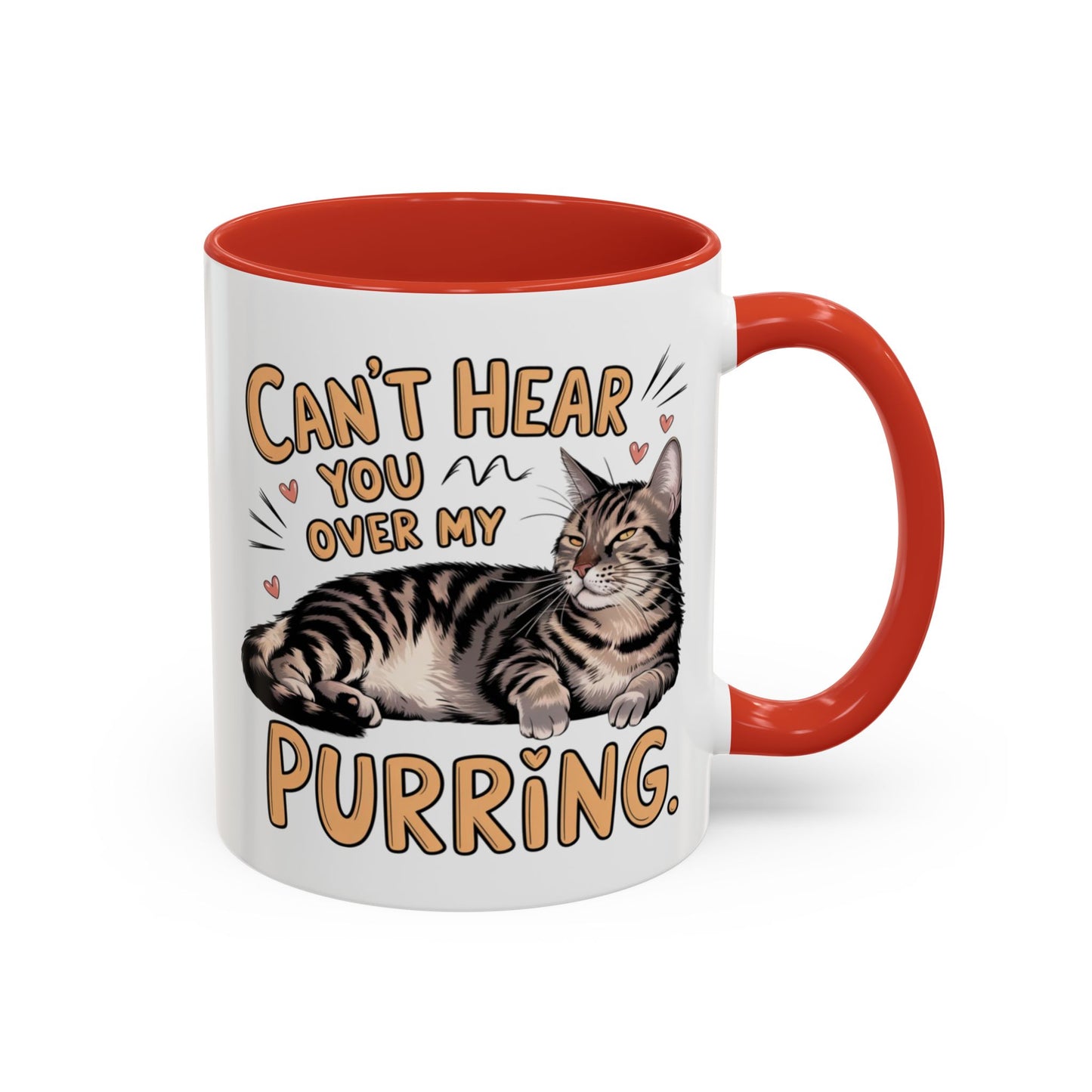 Animal Mug - Can't Hear You Over My Purring