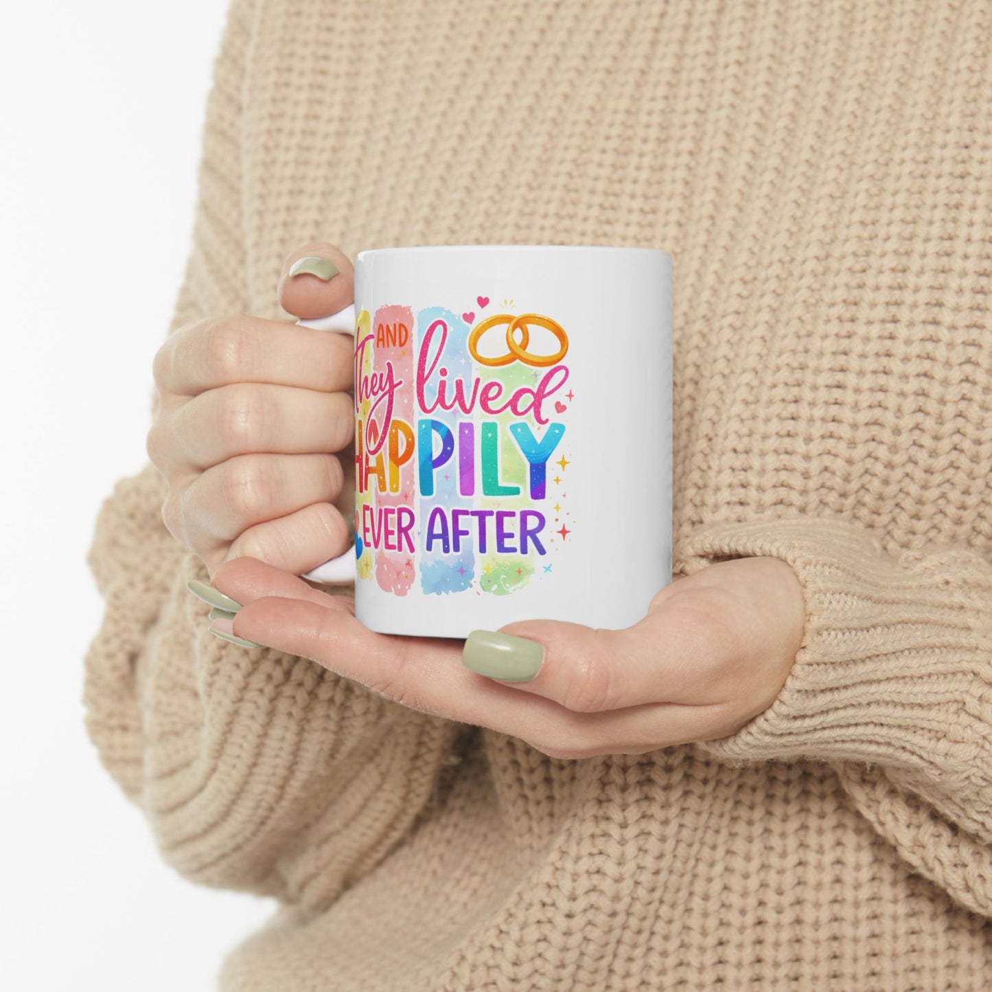 Anniversary Mug - And They Lived Happily