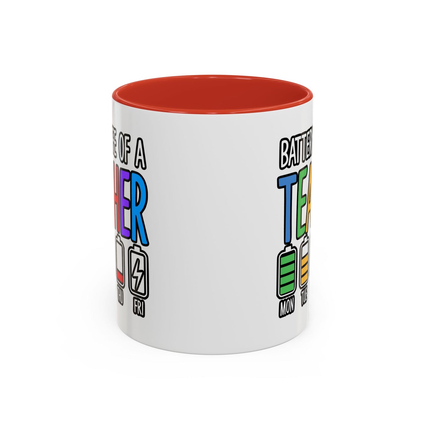 Office Mug - Battery Life of a Teacher