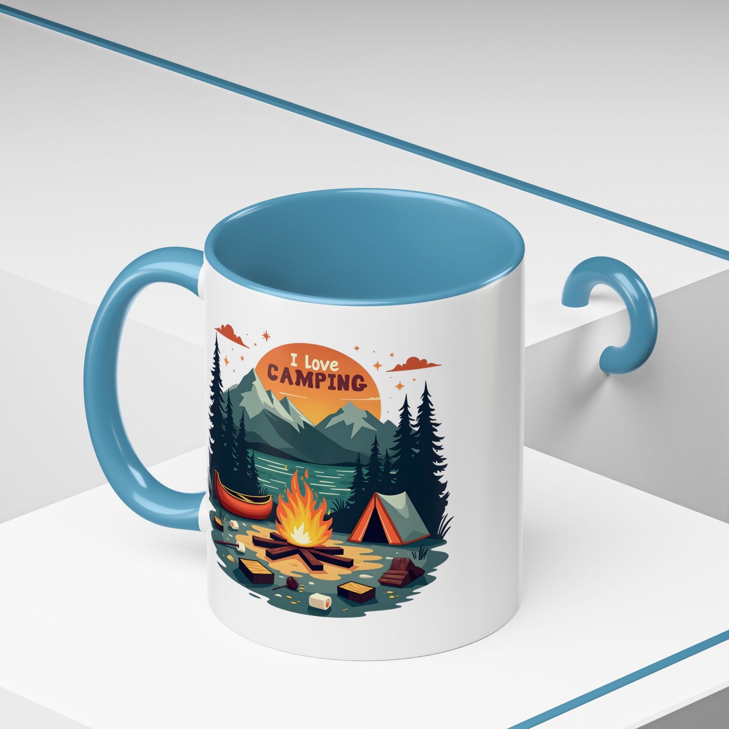 Adventure Mug - I Love Camping