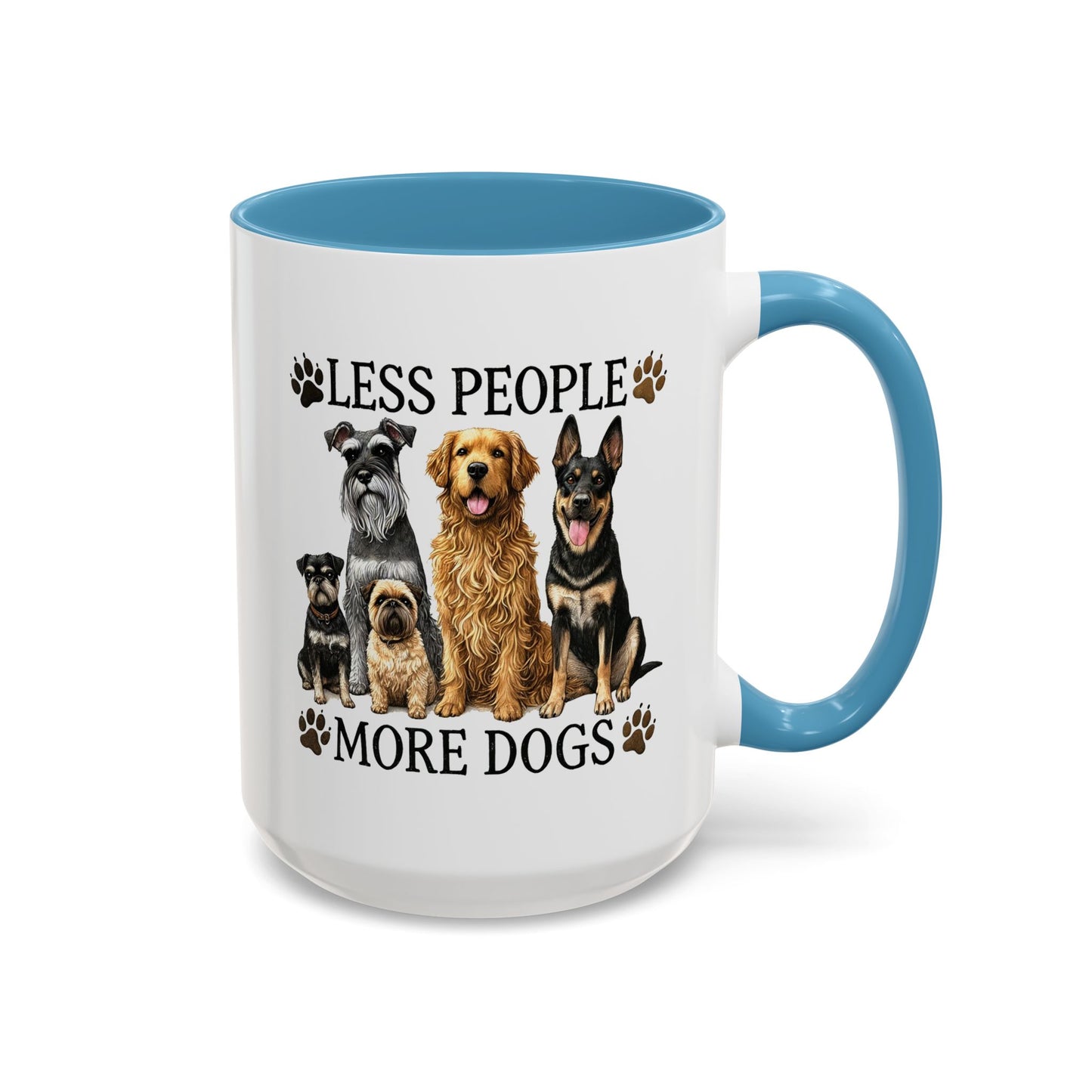 Animal Mug - Less People More Dogs