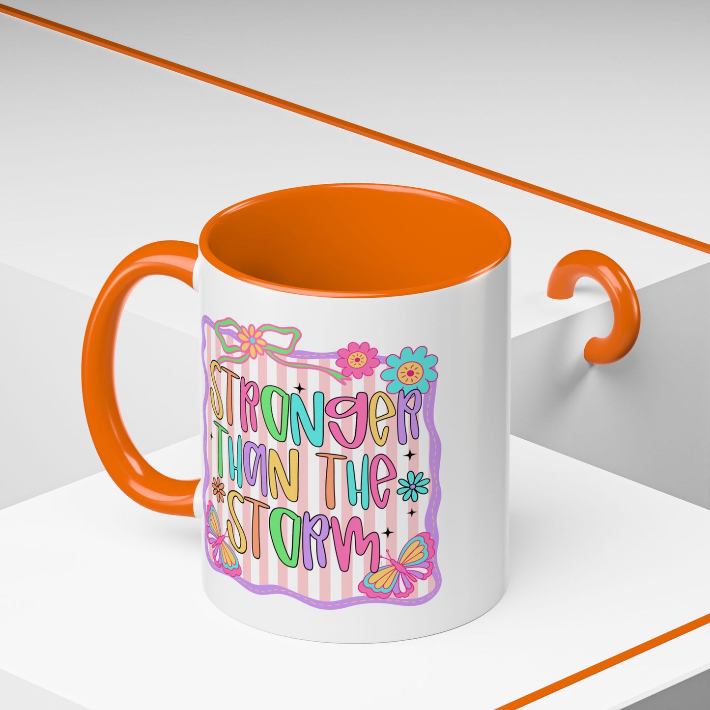 Motivation Mug - Stronger Than The Storm
