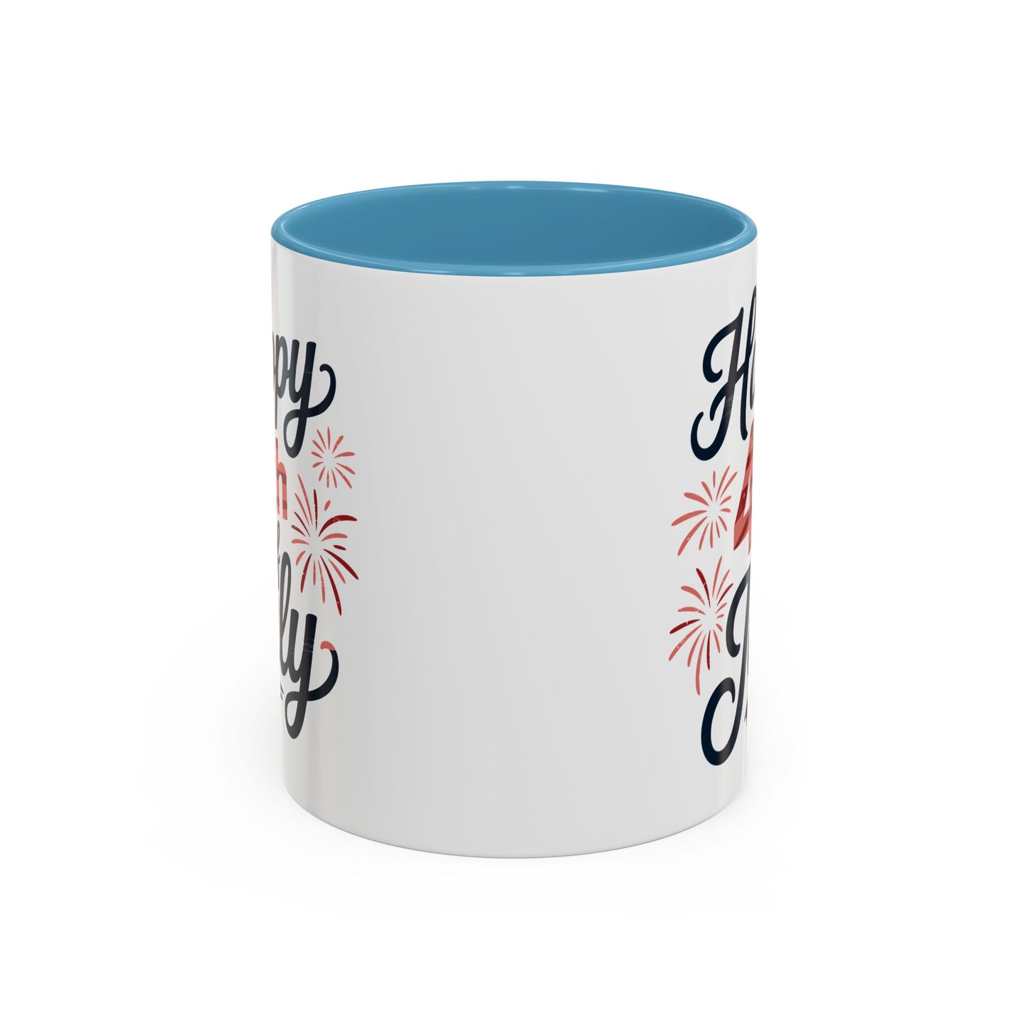 4th of July Mug - Happy 4th of July Fireworks