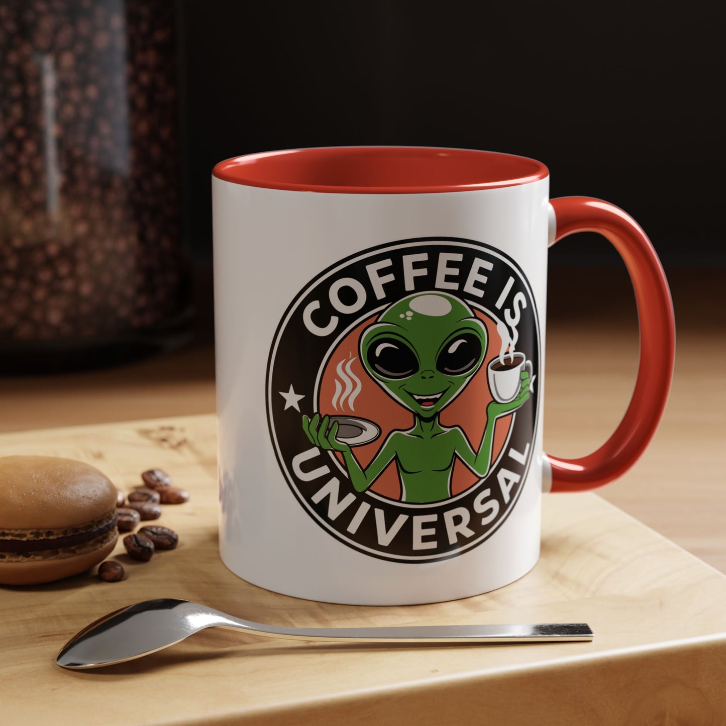 Alien Mug - Coffee Is Universal