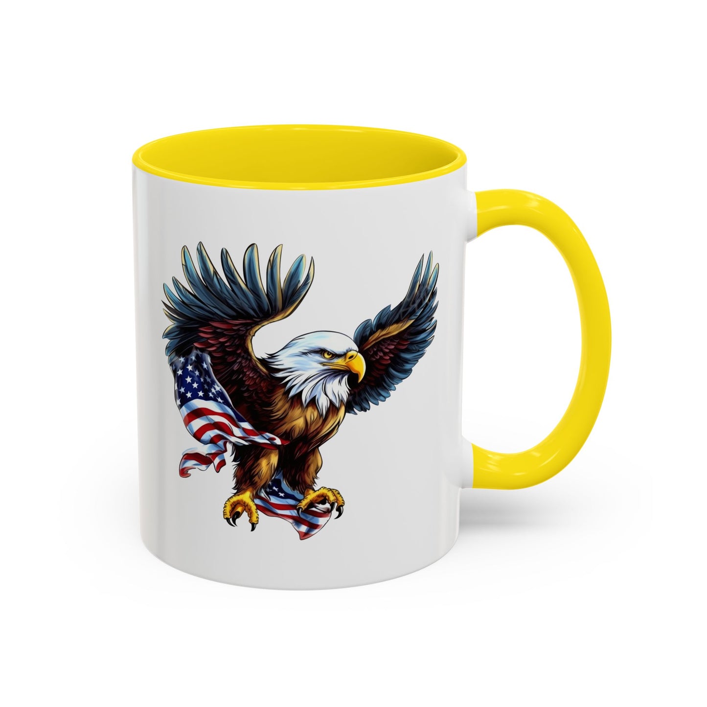 4th of July Mug - American Bald Eagle Flag 7