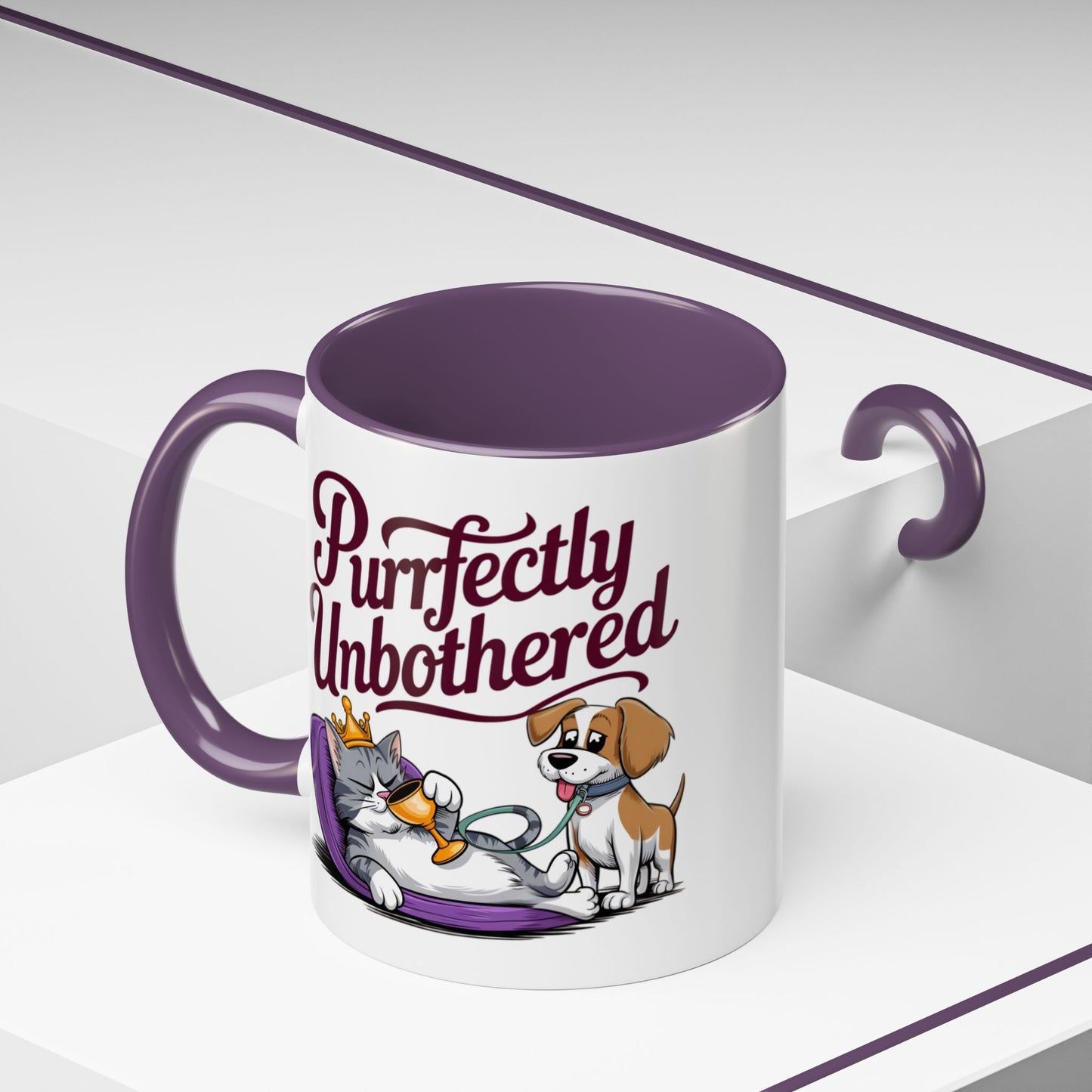 Animal Mug - Purrfectly Unbothered