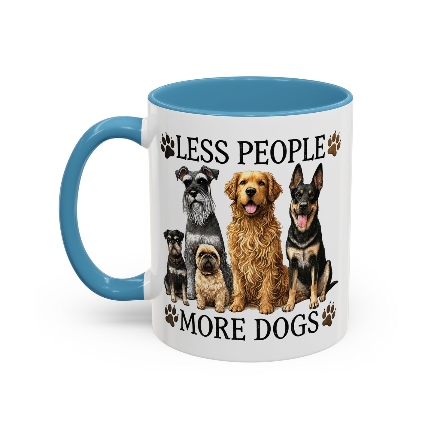 Animal Mug - Less People More Dogs